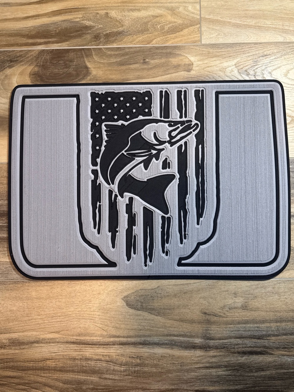 Custom Snook American Flag Cooler Lid Cover – Peel & Stick New Sea Deck Material